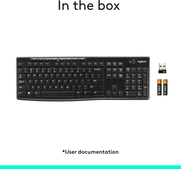 Logitech K270 Wireless Keyboard - Image 2