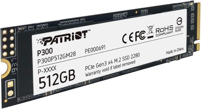 Patriot 512GB NVMe PCIe