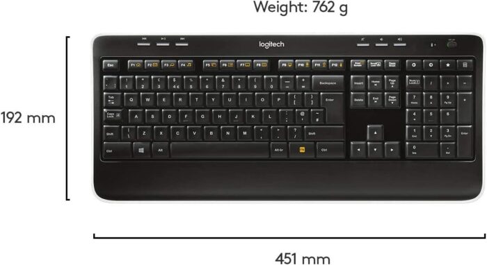 Logitech MK520 Wireless Keyboard and Mouse Combo - Image 2