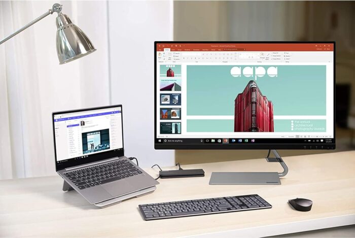 Lenovo Portable Aluminum Laptop Stand - Image 2