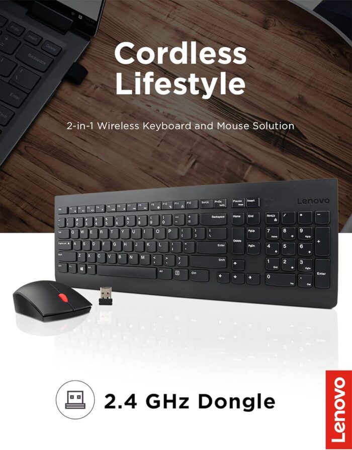 Lenovo 510 Wireless Keyboard & Mouse - Image 2