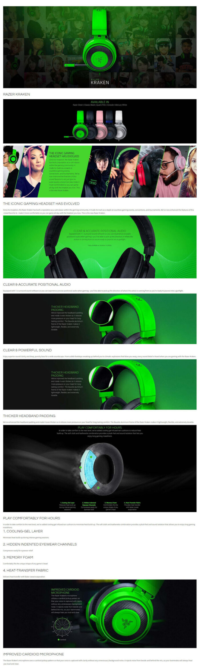 Razer Kraken Gaming Headset - Image 2