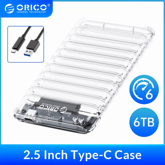ORICO 2.5'' Hard Drive Enclosure USB C